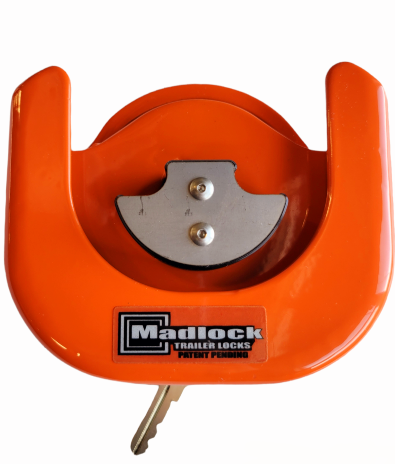 2 5/16" Anti-Theft Trailer Hitch Lock - Heavy-Duty Steel Coupler Lock For RV, Boat & Travel Trailers